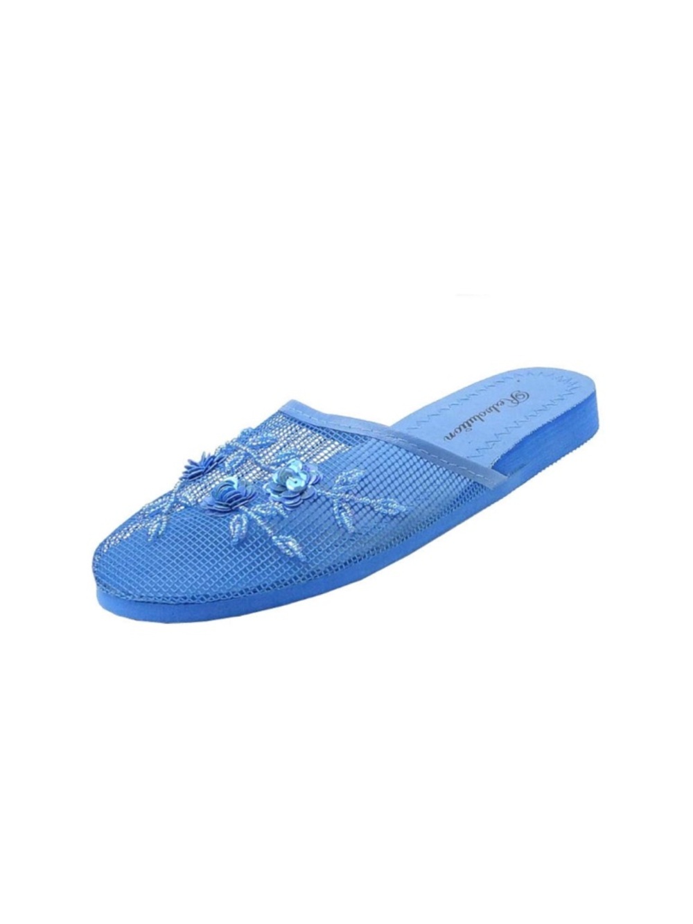 NWT Chinese Mesh Floral Slippers